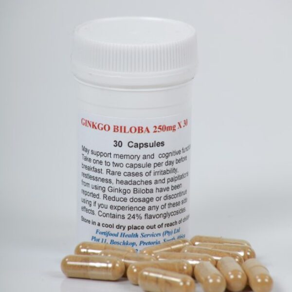 Ginko Biloba 250mg x 30 Capsules