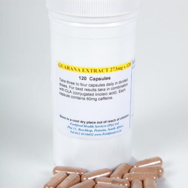 Guarana Extract 273mg x 120 Capsules