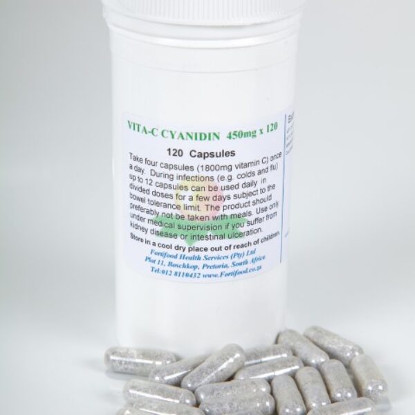 Vita-C Cyanidin 450mg x 120 Capsules